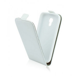 Knižkové púzdro Samsung Galaxy Ace 4 biele